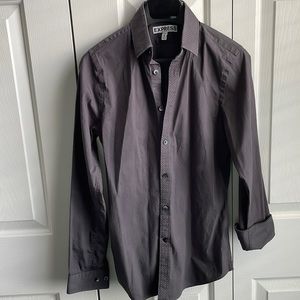 Express Extra Slim Fit Button Up Dress Shirt